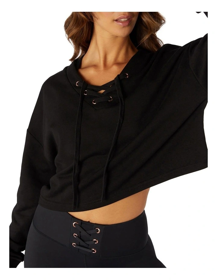 New 𧨠L'URV Lurv Willow Sports Sweat Black π₯° 6 New 𧨠L'URV Lurv Willow Sports Sweat Black π₯° - Image 4