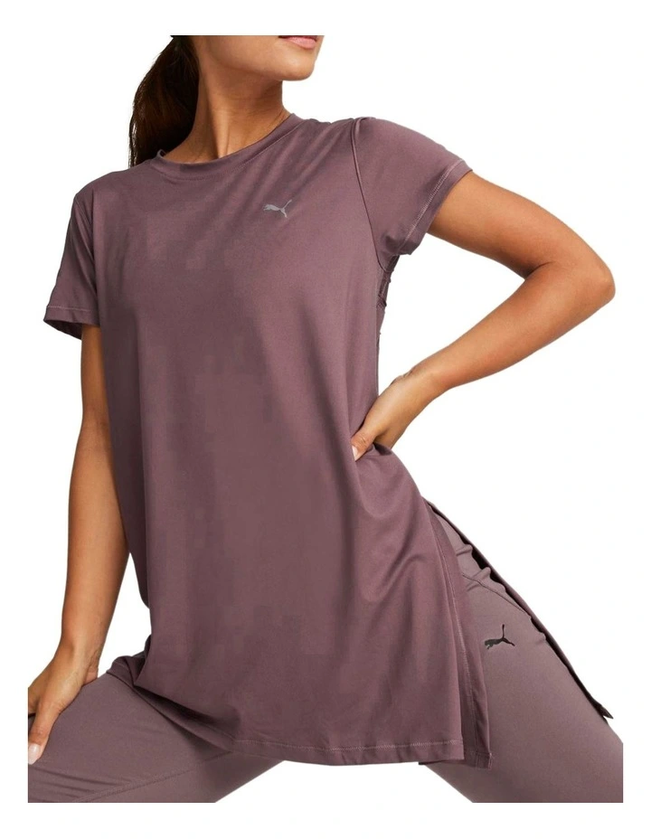 Brand new π PUMA Maternity Studio Oversized Tee In Plum π€© 3 Brand new π PUMA Maternity Studio Oversized Tee In Plum π€©
