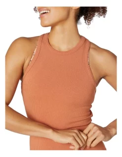 Outlet 😀 L'URV Botanical Slim Tank Rust 👏 -Cheap Sports-Tops Shop unnamed file 744