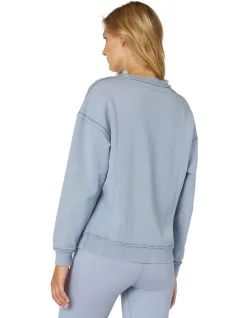 Cheapest ⭐ L'URV Luna Relaxed Sweater Blue 👏 -Cheap Sports-Tops Shop unnamed file 827