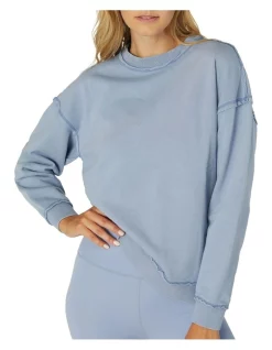 Cheapest ⭐ L'URV Luna Relaxed Sweater Blue 👏 -Cheap Sports-Tops Shop unnamed file 828