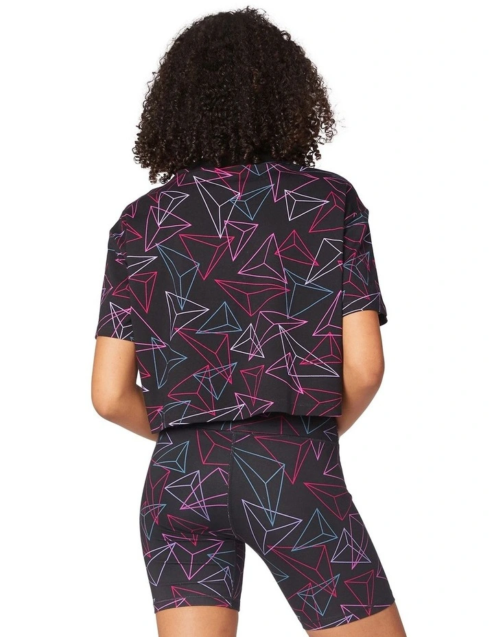 Discount π L'URV Trilogy Printed Cropped Tee Multi β 5 Discount π L'URV Trilogy Printed Cropped Tee Multi β - Image 3