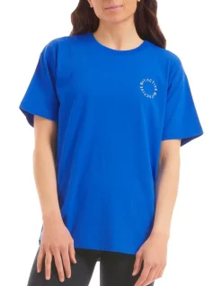 Coupon β X Y Active Boxy Tee In Saphire Blue β