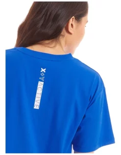 Coupon ⌛ X Y Active Boxy Tee In Saphire Blue ⌛ -Cheap Sports-Tops Shop unnamed file 99